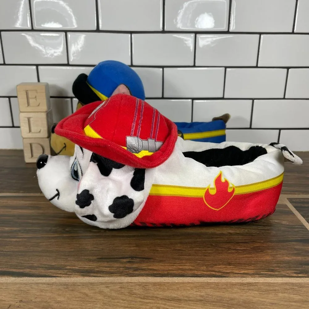 Paw Patrol Chase and Marshall Slip-On Slippers Unisex Kids Size 11/12